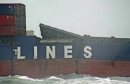 grounded ts lines cargo ship Splits in two off taiwan (picts)