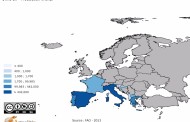 greece : olive oil - production (tons)