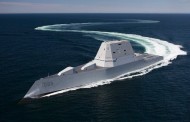 bath iron works lays keel for u.s. navy’s third and final zumwalt destroyer