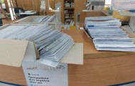 εικόνες ντροπής  στο κατάστημα των ΕΛΤΑ στο Βαθύ