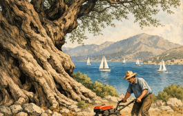 δδμανιάς: ξερικές καλλιέργειες στο θιάκι. νερό λίγο, ιστορία πολλή