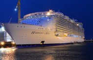 largest cruise ship ever built begins sea trials - ship photos of the day and vid