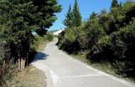 θιάκι – ολοκληρώθηκε η τσιμεντόστρωση του δρόμου για την παραλία αφάλες