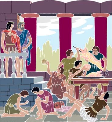 το θιάκι εγκαταλείπεται στο έλεος των μνηστήρων το θιάκι εγκαταλείπεται στο έλεος των μνηστήρων
