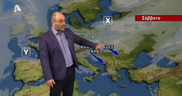 πρόγνωση καιρού με τον σάκη αρναούτογλου 6-3-2015 πρόγνωση καιρού με τον σάκη αρναούτογλου 6-3-2015