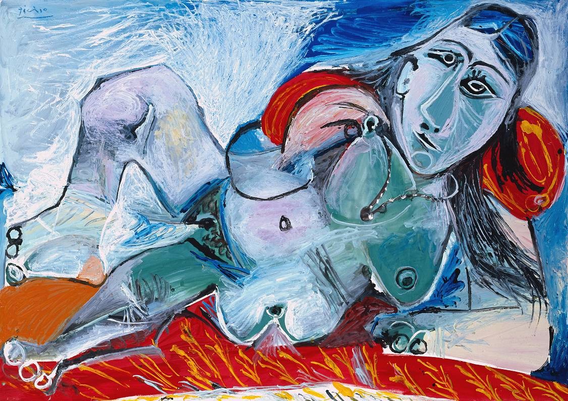Nude Woman with Necklace 1968 Pablo Picasso 1881-1973 Purchased 1983 http://www.tate.org.uk/art/work/T03670