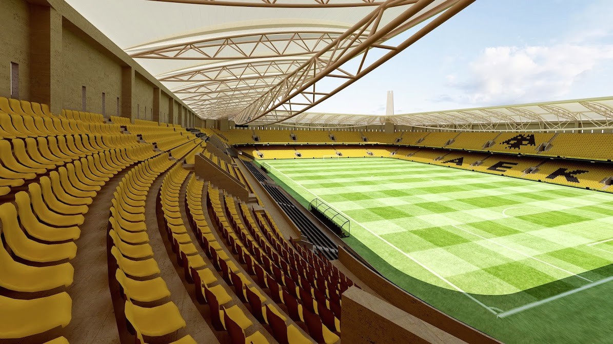 παρουσίαση animation του νέου γηπέδου της αεκ “αγία σοφία” παρουσίαση animation του νέου γηπέδου της αεκ “αγία σοφία”