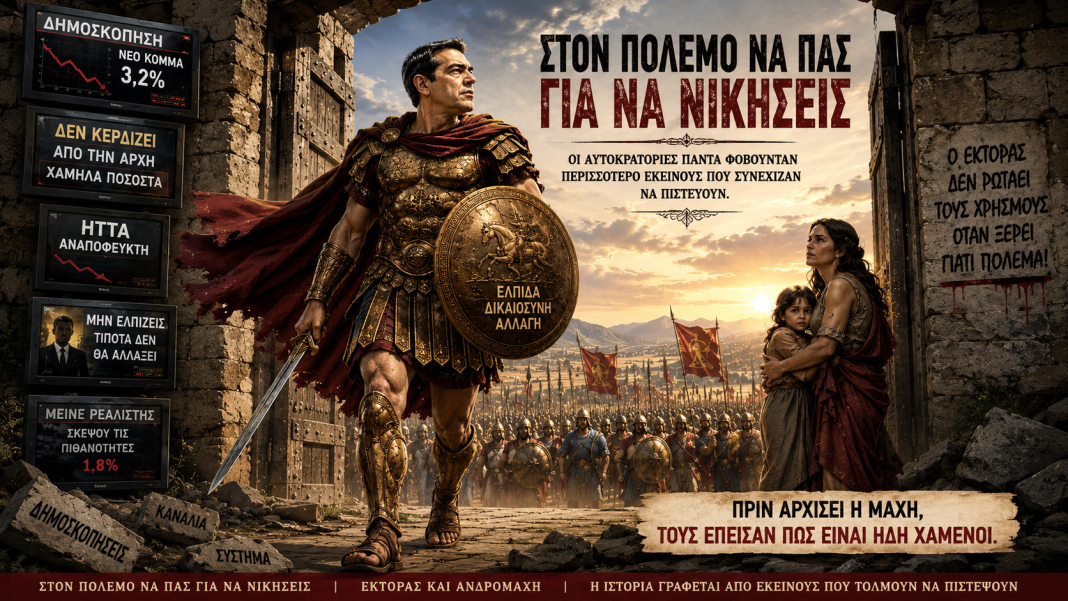 δδμανιάς: στον πόλεμο να πας για να νικήσεις δδμανιάς: στον πόλεμο να πας για να νικήσεις