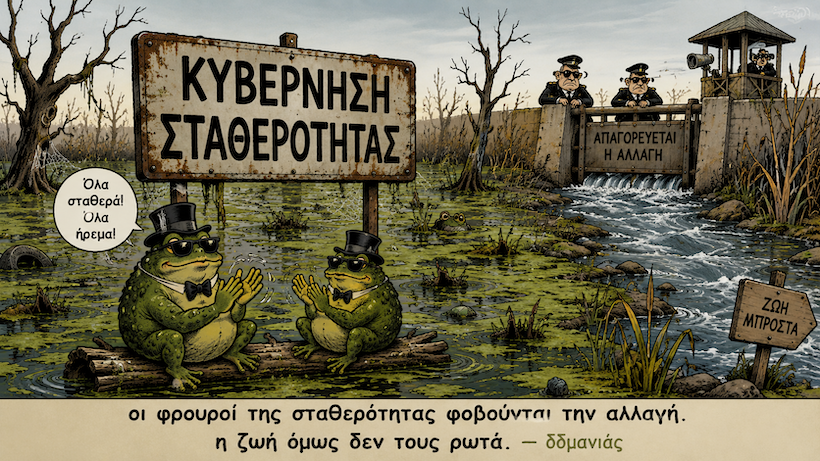 της σταθερότητας το κάγκελο της σταθερότητας το κάγκελο