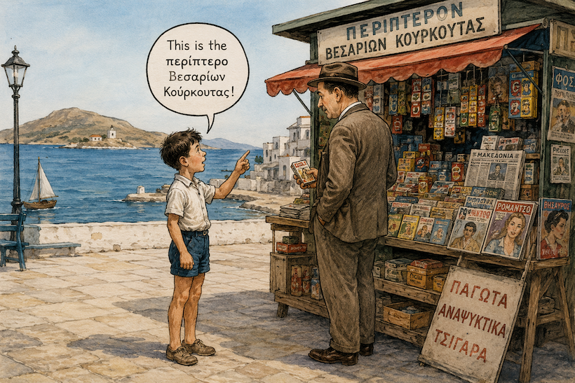 από το μπάρκο… στο γκαρσόνι από το μπάρκο… στο γκαρσόνι