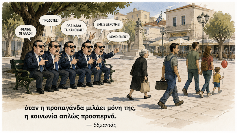 όταν κυβερνά η πελατεία και όχι η κοινωνία όταν κυβερνά η πελατεία και όχι η κοινωνία