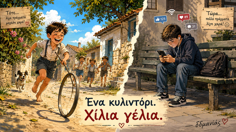 παλιά και σήμερα… κάτι χάσαμε στον δρόμο παλιά και σήμερα… κάτι χάσαμε στον δρόμο