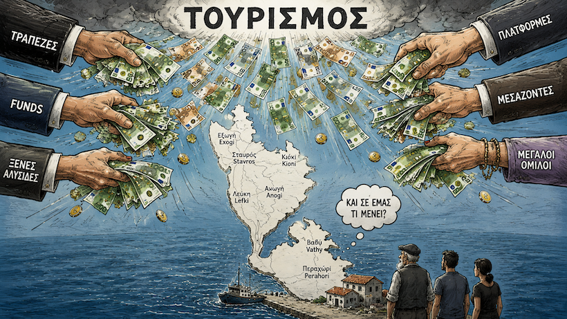 ρεκόρ τουρισμού και φτώχεια: ποιος τρώει τελικά τα λεφτά; ρεκόρ τουρισμού και φτώχεια: ποιος τρώει τελικά τα λεφτά;