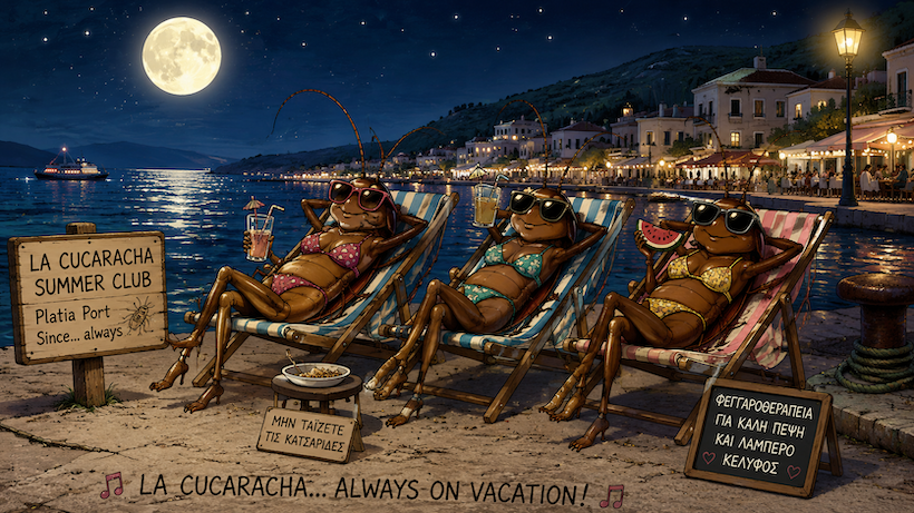la cucaracha στην πλατεία la cucaracha στην πλατεία