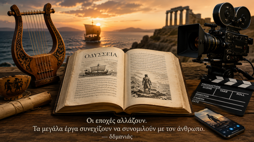 η τελευταία Οδύσσεια γράφτηκε πριν από τρεις χιλιάδες χρόνια η τελευταία Οδύσσεια γράφτηκε πριν από τρεις χιλιάδες χρόνια