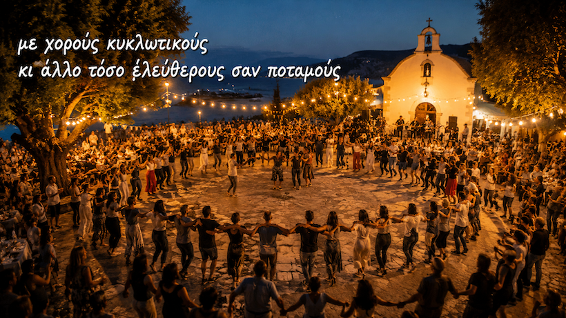 «Χορός: το αποτύπωμα της ψυχής στη γη». «Χορός: το αποτύπωμα της ψυχής στη γη».