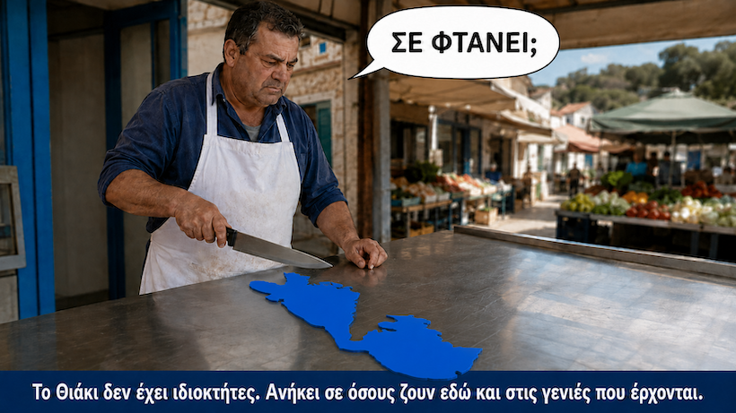 δδμανιάς: το θιάκι δεν έχει ιδιοκτήτες δδμανιάς: το θιάκι δεν έχει ιδιοκτήτες