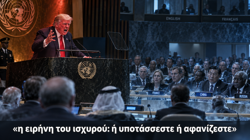 ο τραμπ πάγωσε την αίθουσα του οηε ο τραμπ πάγωσε την αίθουσα του οηε