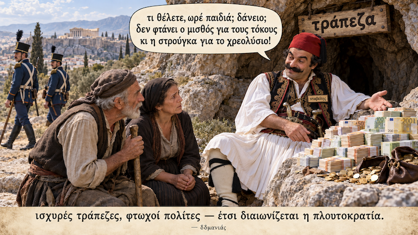 οι τράπεζες ωφελούν τους μετόχους και γδέρνουν τους πολίτες οι τράπεζες ωφελούν τους μετόχους και γδέρνουν τους πολίτες
