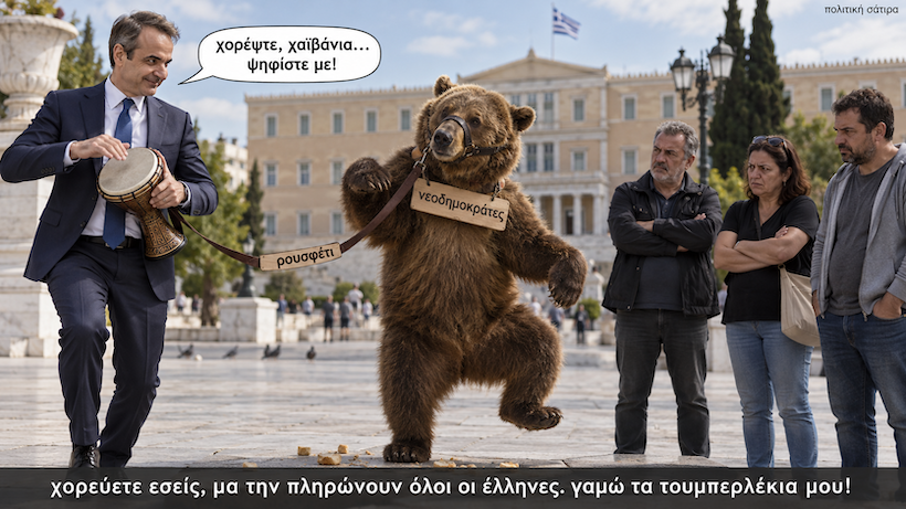 με λουρί το ρουσφέτι με λουρί το ρουσφέτι